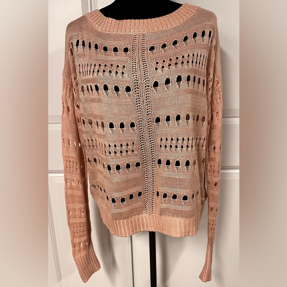 NY&C Open Stitch Sweater